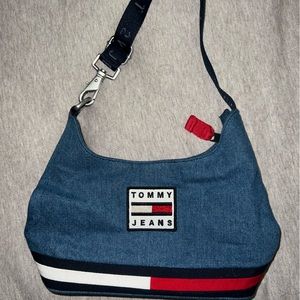 Tommy Hilfiger denim shoulder bag
